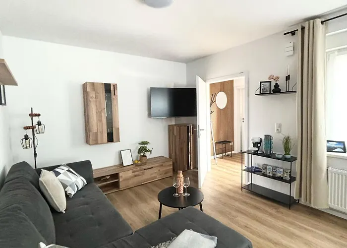 アパート Citabria, Elegante Wohnung, 2 Schlafzimmer, Ueberdachte Terrasse クロッペンブルク